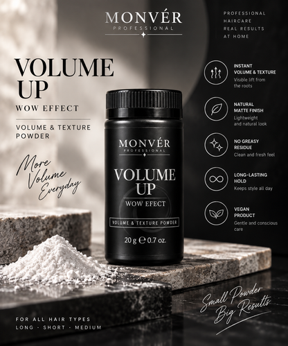 Monvér Professional VOLUME UP - Volume & Texture Powder