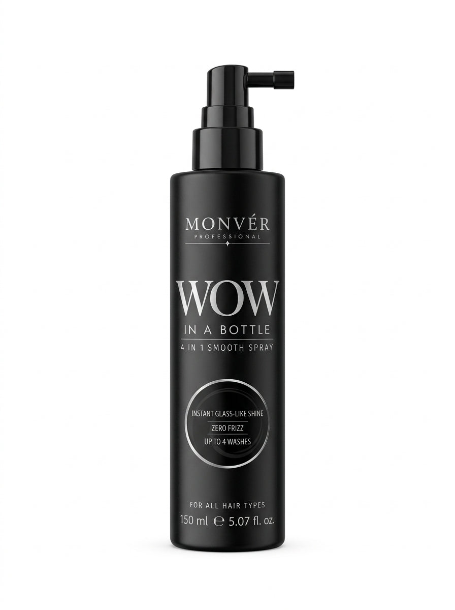 Профессиональный спрей 4-в-1 Monvér WOW IN A BOTTLE для гладкости волос