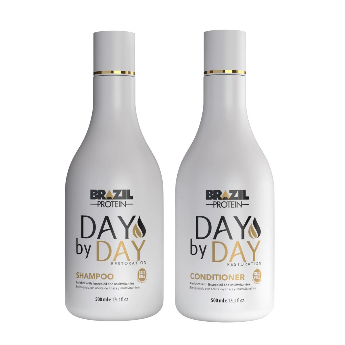 Brazil Protein Day by Day Restoration Kit (Shampoo + Conditioner)