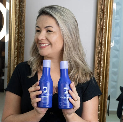 Brazil Protein Blond Vegan Home Care Kit (Shampoo + Conditioner)
