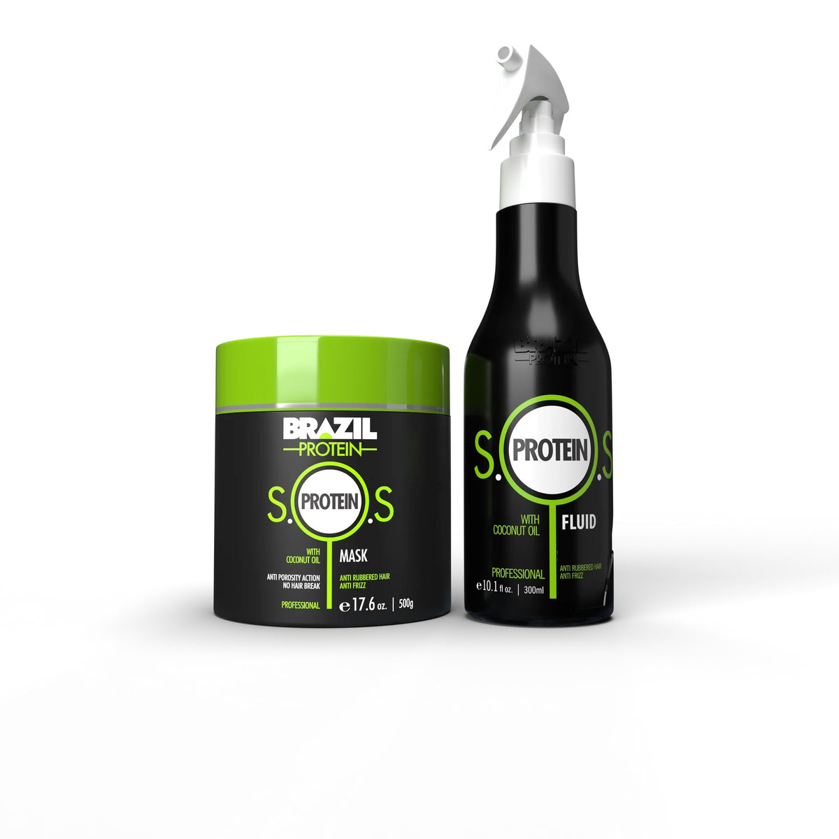 Brazil Protein S.O.S Protein Reconstructor Kit (Fluid + Mask)